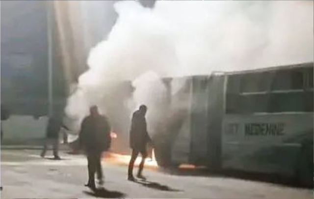 مدنين: حريق جزئي بحافلة للشركة الجهوية للنقل دون تسجيل أضرار بشرية