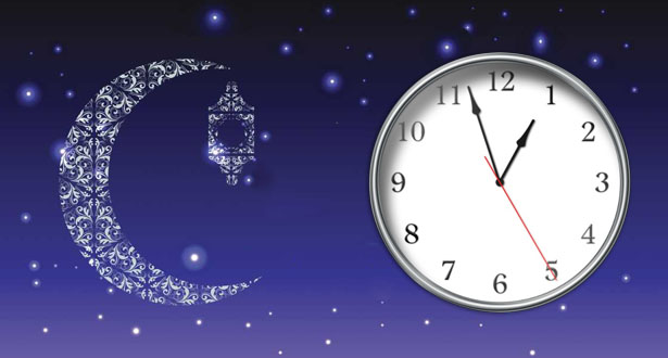 توقيت رمضان