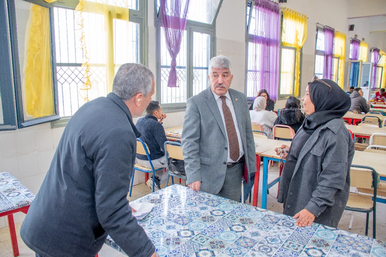 شوّد يوصي باتخاذ اجراءات عاجلة لتحسين الإعاشة والإقامة بالوحدة الجهوبة للمبيت والمطعم ببن عروس