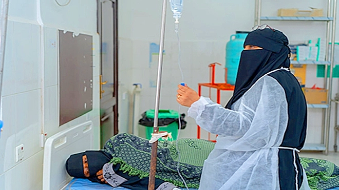 منظمة الصحة العالمية: 10 آلاف إصابة جديدة بالكوليرا في اليمن 