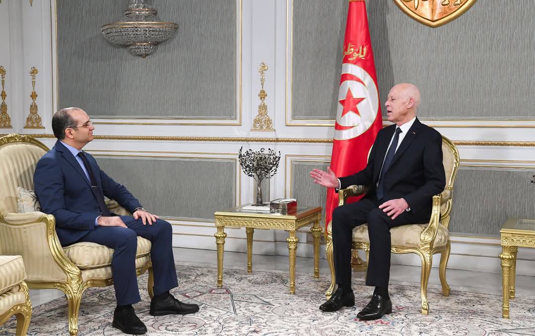 رئيس الجمهورية قيس سعيد يستقبل السيّد فاروق بوعسكر رئيس الهيئة العليا المستقلة للانتخابات