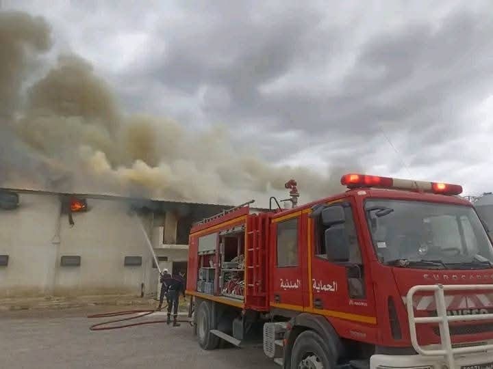 زغوان:  اندلاع حريق هائل بمدجنة في منطقة سمنجة