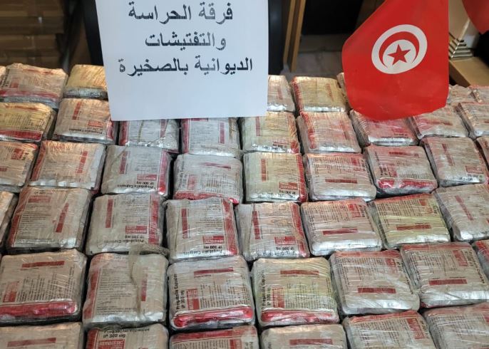 صفاقس:  حجز 56400 حبة دواء مخدر بالصخيرة