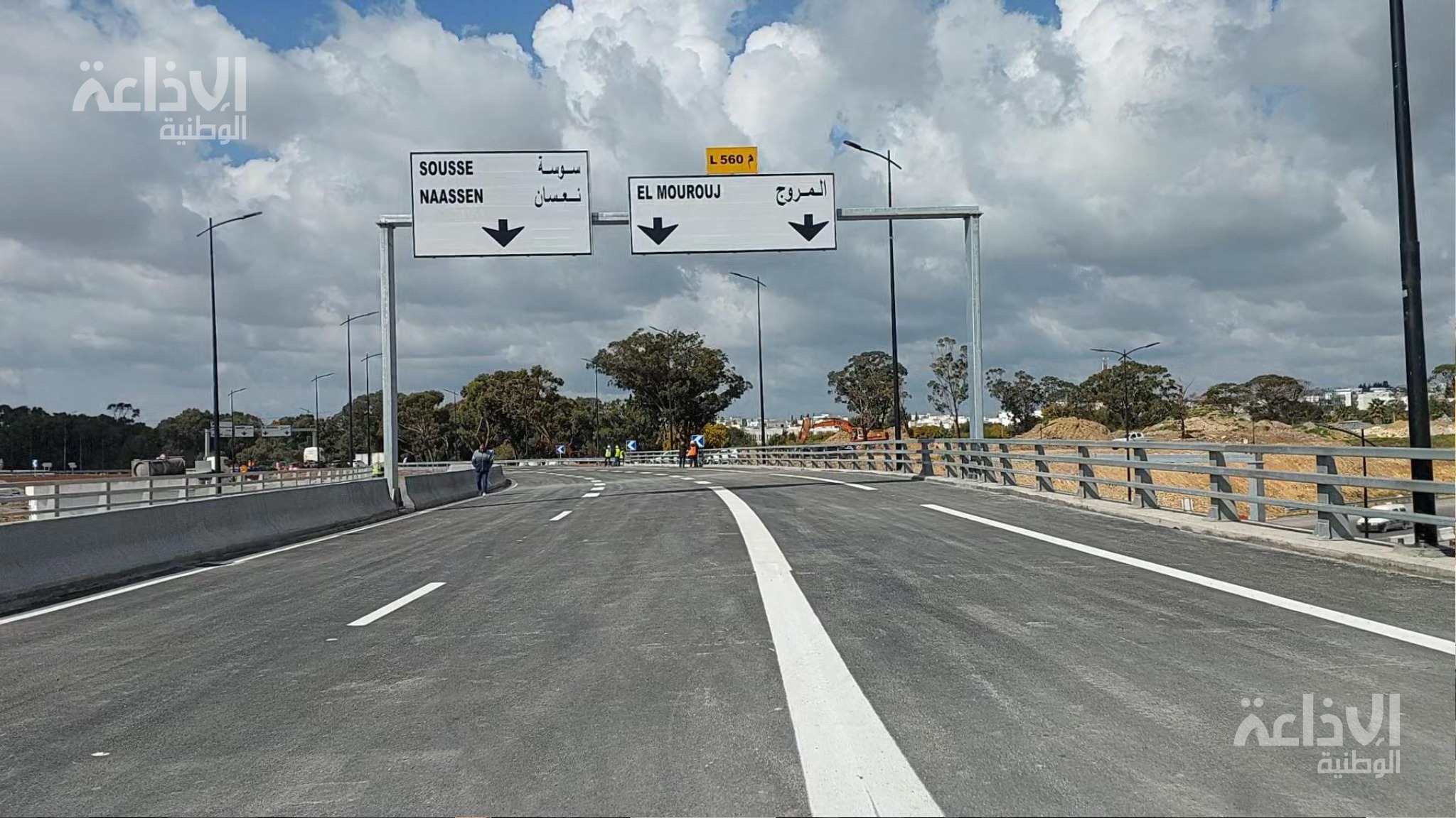 فتح جزء من الجسور والطرقات بالقسط الرابع من مشروع المدخل الجنوبي للعاصمة أمام الجولان