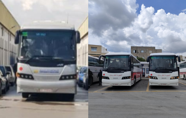 شركتا النقل بنابل وجندوبة تتسلّمان حافلات جديدة