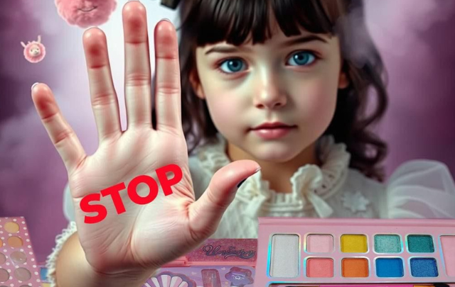 مستحضرات التجميل للأطفال