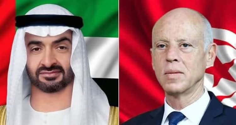 رئيس الجمهورية يتبادل التهاني بمناسبة عيد الفطر مع نظيره الإماراتي