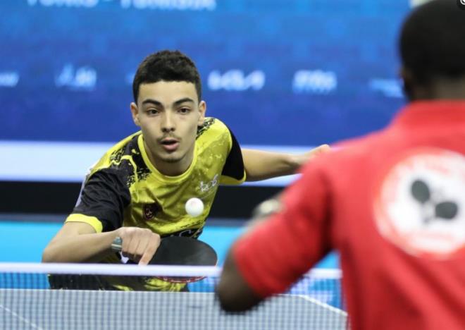 وسيم الصيد يحرز الميدالية البرونزية للدورة الدولية لكرة الطاولة بصربيا