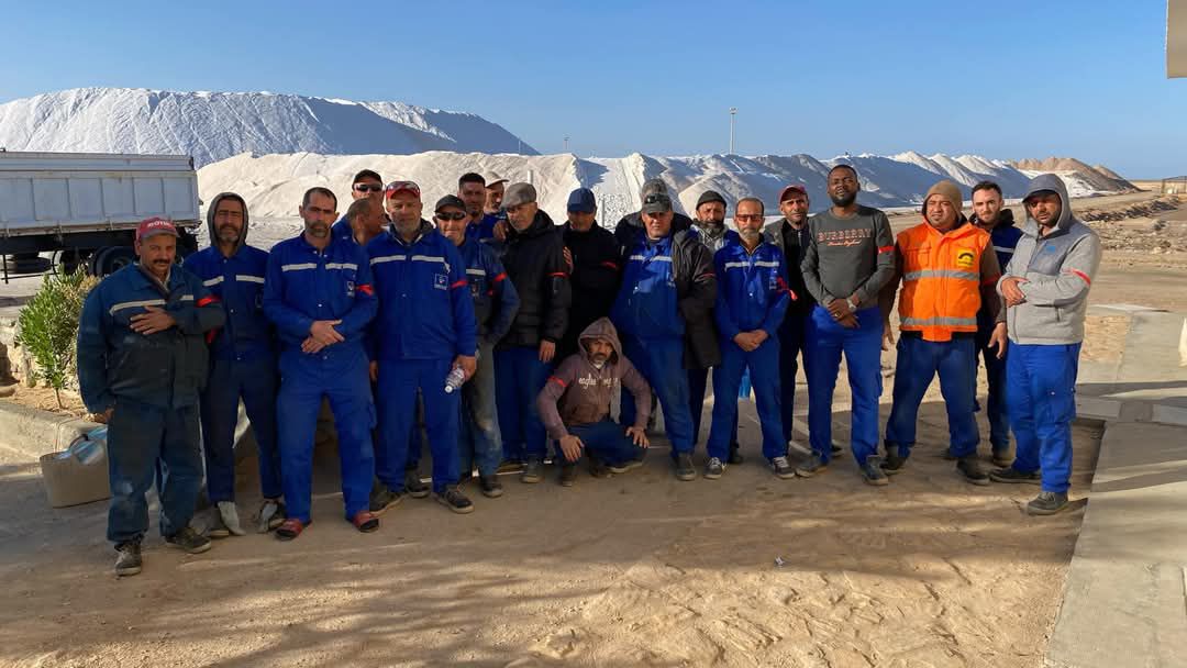 فشل الجلسة التفاوضية المنعقدة امس بين الطرف النقابي و الادارة العامة للملاحات التونسية