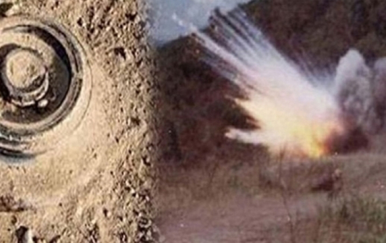 وفاة شخص وإصابة ثان بإصابات متفاوتة الخطورة جراء انفجار لغم بجبل السلوم