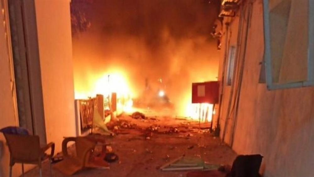 الكيان الصهيوني يقصف مستشفى المعمداني في غزة وإجلاء المرضى