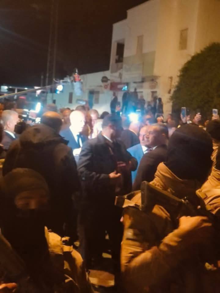 قيس سعيد في زيارة غير معلنة الى المزونة 