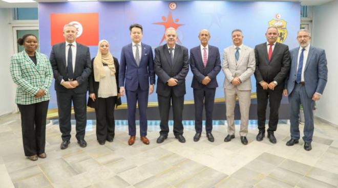 دعم برامج التعاون في مجال حماية الملكية الفكرية وتحفيز الشباب على الإبتكار والإبداع محور لقاء وزير الشباب والرياضة ومدير عام المنظمة العالمية للملكية الفكرية