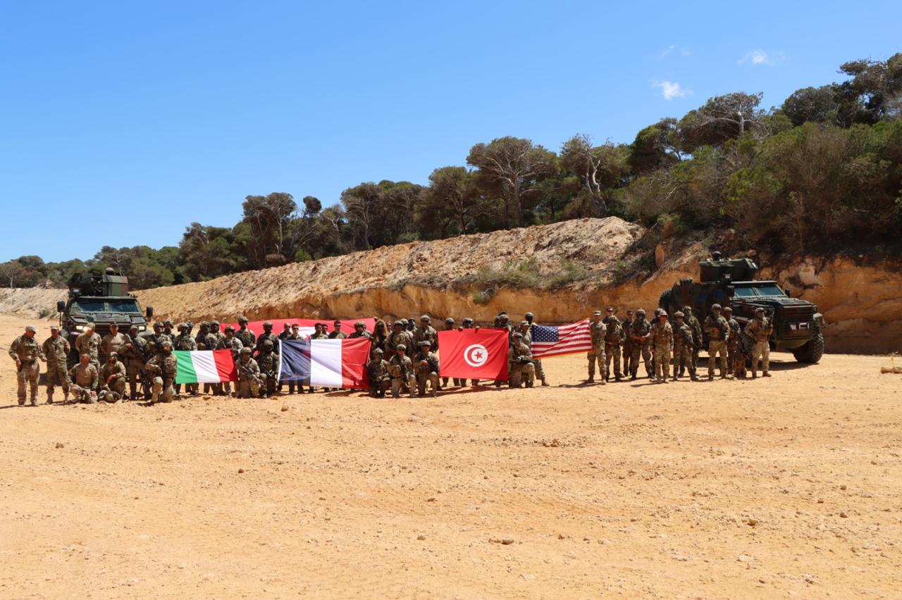 اختتام فعاليات التمرين العسكري المشترك "الأسد الإفريقي 25"