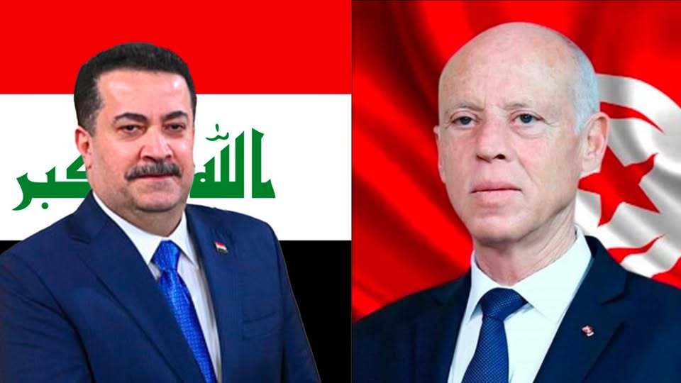 رئيس الجمهورية يتلقى مكالمة هاتفية من رئيس مجلس الوزارء العراقي جدد له فيها الدعوة لحضور القمة العربية