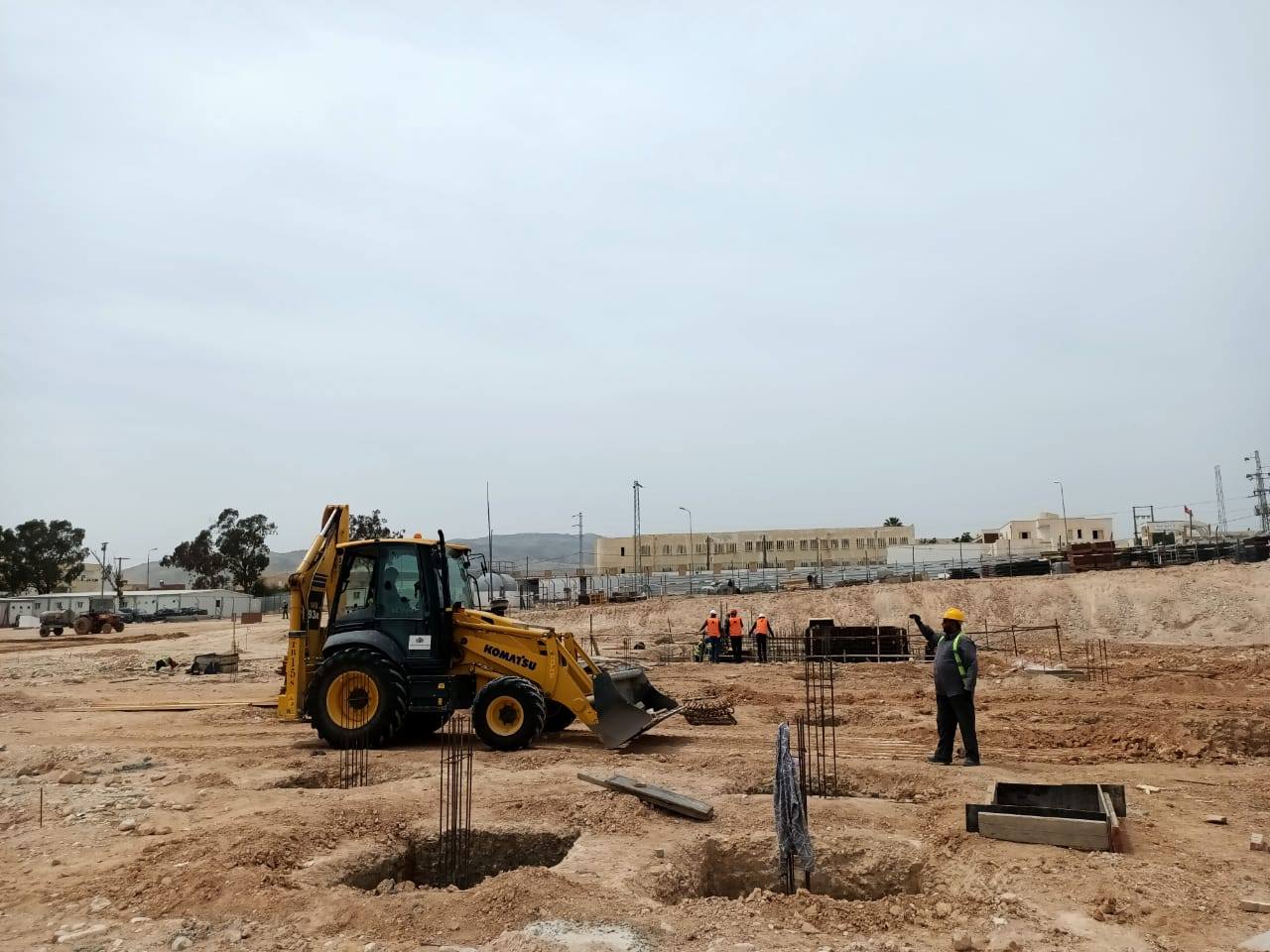 أشغال بناء المستشفى الجهوي صنف-ب- بسبيبة متواصلة بنسق عادي بعد الاكتشافات الأثرية الأخيرة  