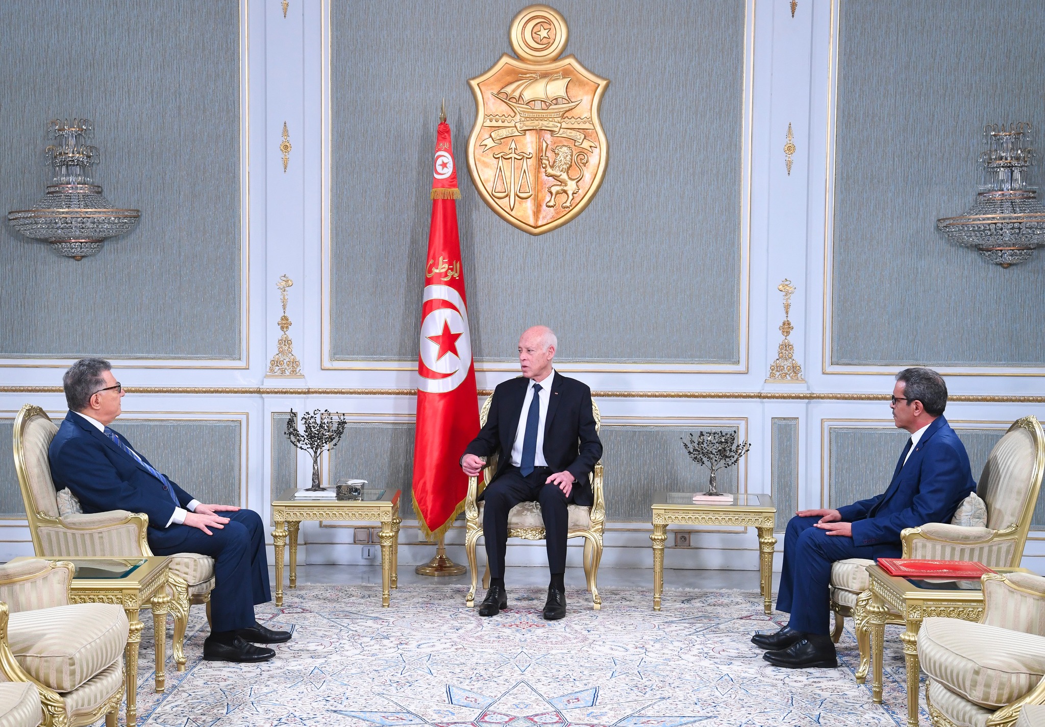 رئيس الجمهورية يستقبل رئيس مجلس نواب الشعب و رئيس المجلس الوطني للجهات والأقاليم