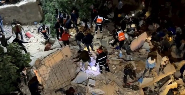 المغرب: وفاة 9 أشخاص وإصابة 7 آخرين في انهيار مبنى سكني بفاس