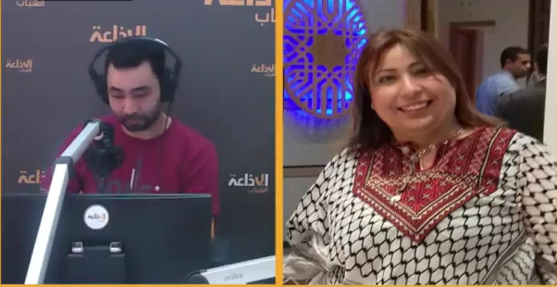 الفة الوسلاتي في مواكبة لتظاهرة " في رحاب الكتاب والقمة"