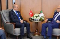 وزير الخارجية يبحث مع نظيره الجزائري مجالات التعاون الثنائي والتطورات في ليبيا