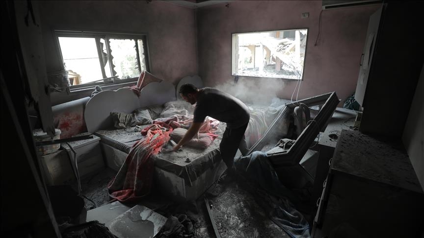 قطاع غزة: 108 شهداء في غارات مكثفة للكيان 