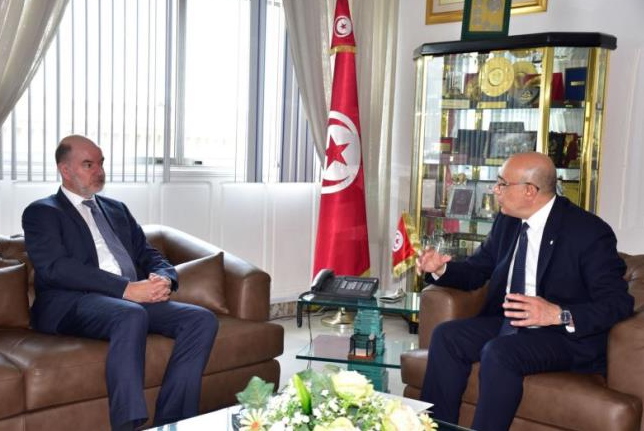 سبل الارتقاء بالتعاون العسكري محور لقاء بين وزير الدفاع وسفير سويسرا لدى تونس