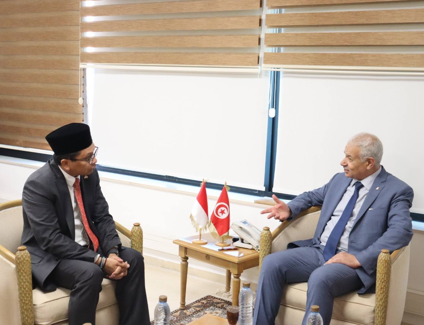 وزير التجارة وسفير اندونيسيا بتونس يؤكدان ضرورة استكمال المشاروات المتعلقة باتفاقية التجارة بين البلدين