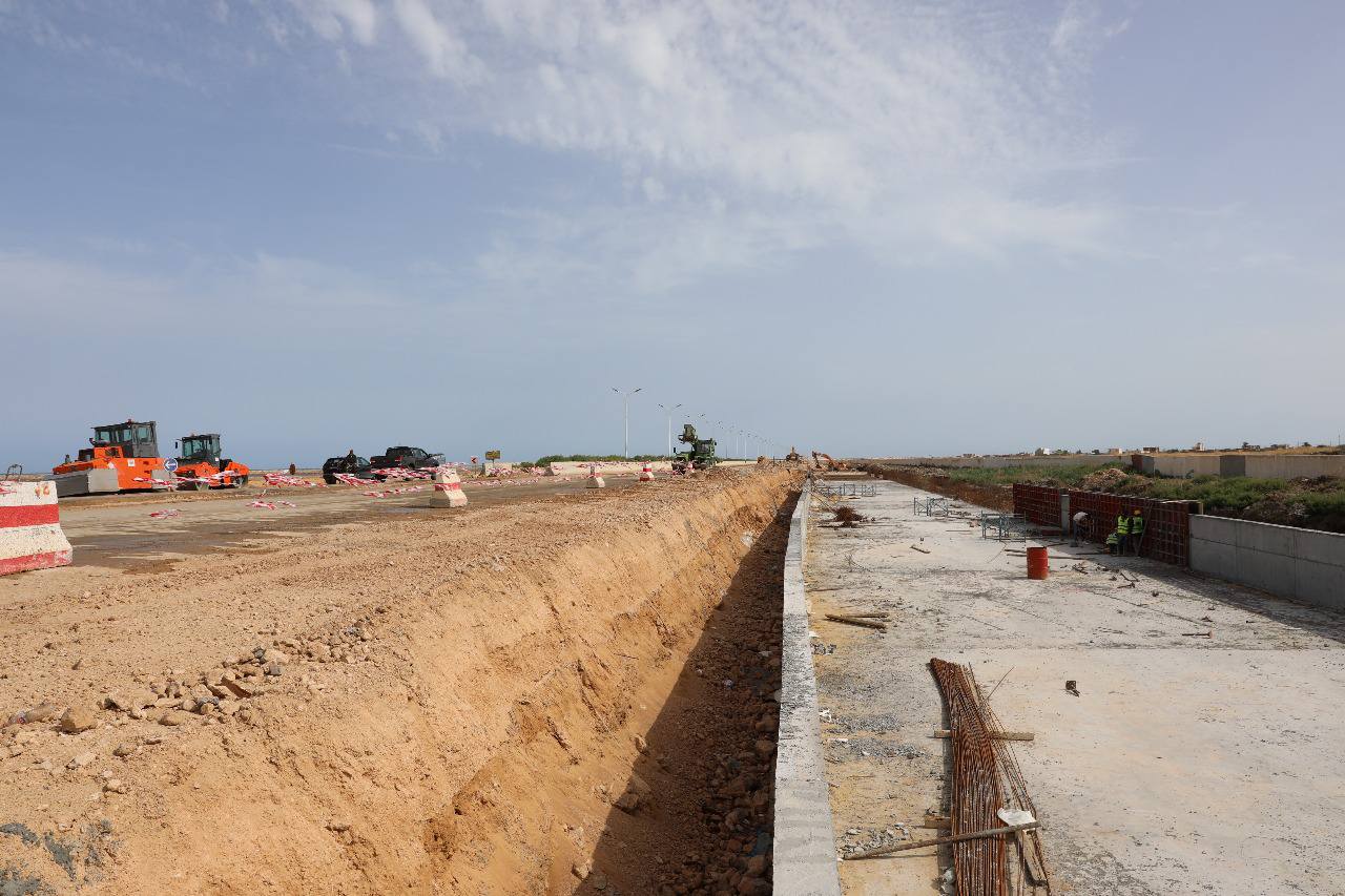 وزير التجهيز يعاين تقدم أشغال مشروع تهيئة المدخل الشمالي الجنوبي لمدينة صفاقس (صور)