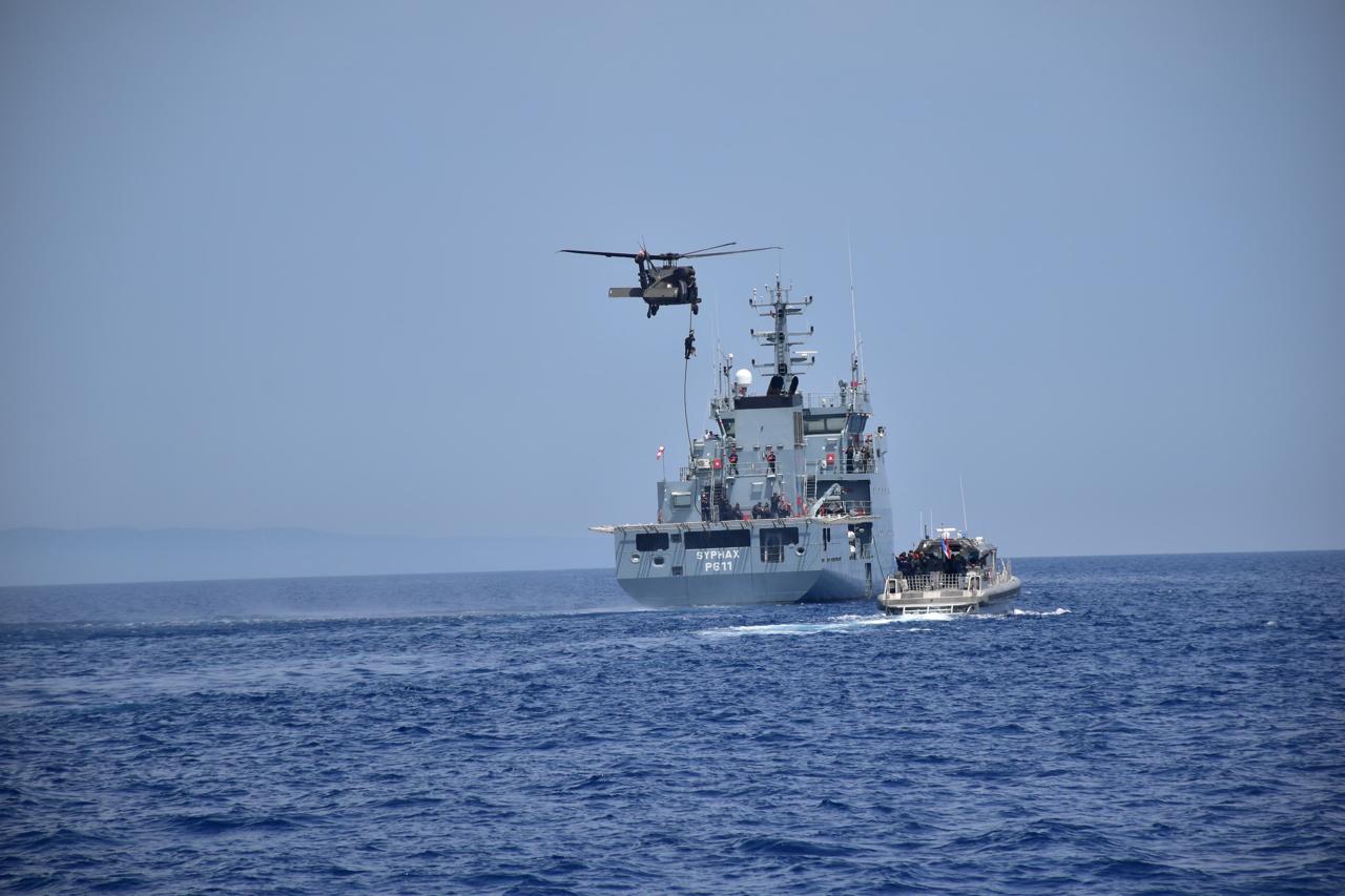 اختتام التمرين البحري في مجال السلامة والأمن البحريين "بحر آمن 25"