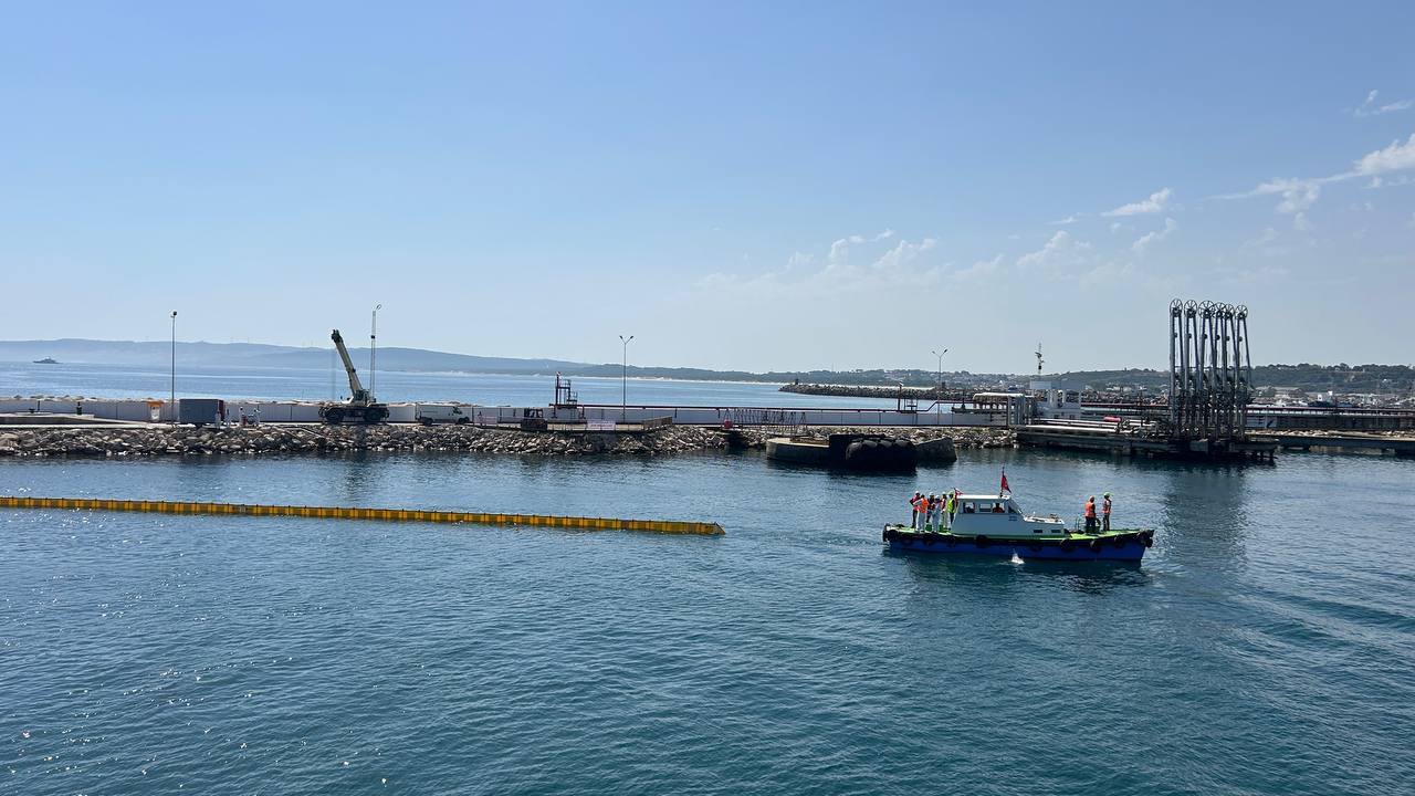 عملية بيضاء بالرصيف البترولي لميناء بنزرت