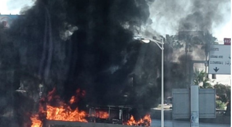 حادثة احتراق حافلة تابعة لشركة نقل تونس: إعفاء رئيس مديريّة مستودع الشّرقية من مهامّه