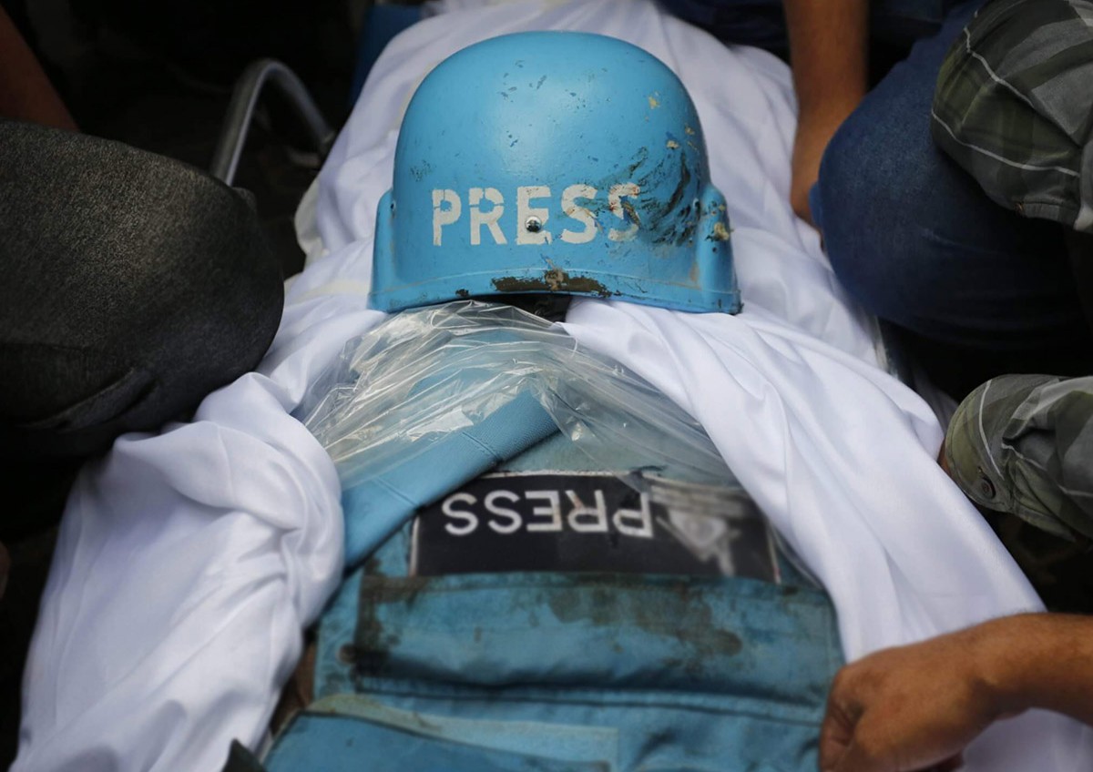 ارتفاع عدد الصحفيين الشهداء في غزة إلى 221 شهيدا