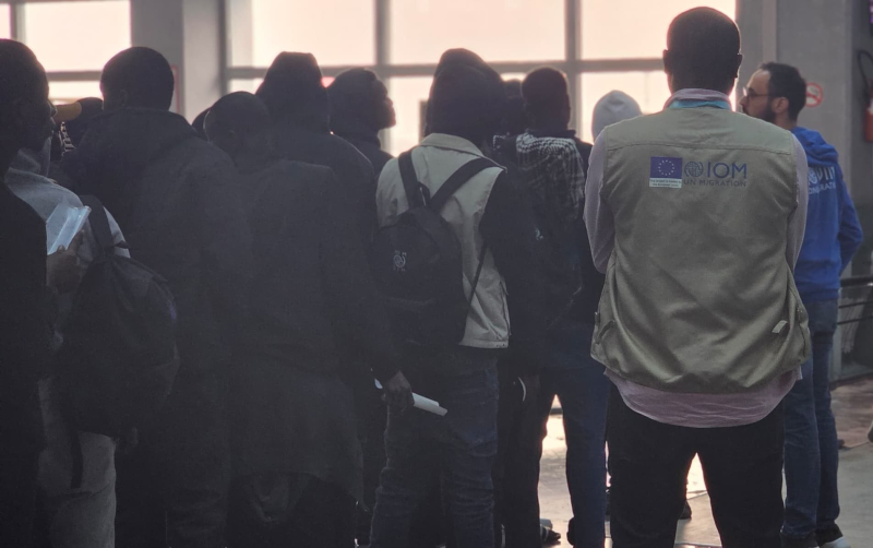 المنظمة الدولية للهجرة بتونس تساعد 313 مهاجرا من غامبيا وغينيا على العودة الطوعية لبلدانهم