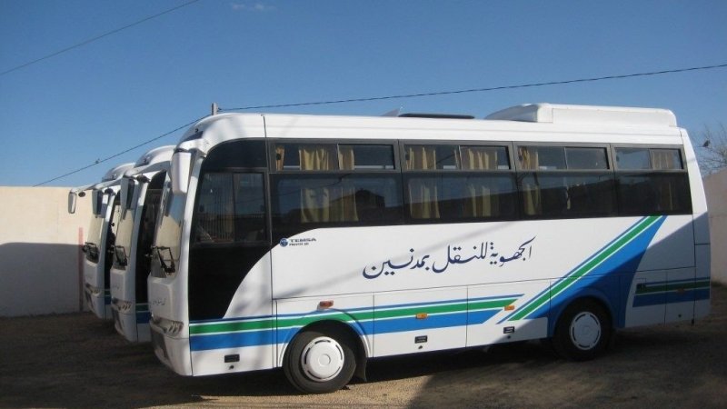 الشركة الجهوية للنقل بمدنين تبرمج سفرات اضافية لتأمين تنقل المواطنين بولايتي مدنين وتطاوين خلال عطلة العيد
