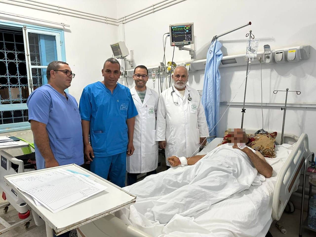 الڨصرين: أول نجاح طبي عبر منصة "نجدة TN"