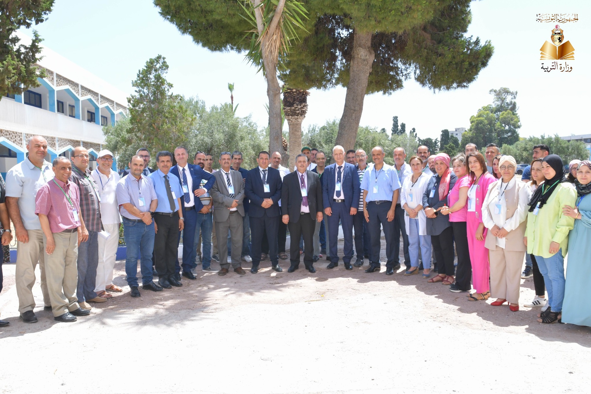 وزير التربية يؤدي زيارة تفقدية إلى مركز اصلاح الباكالوريا بولاية المنستير