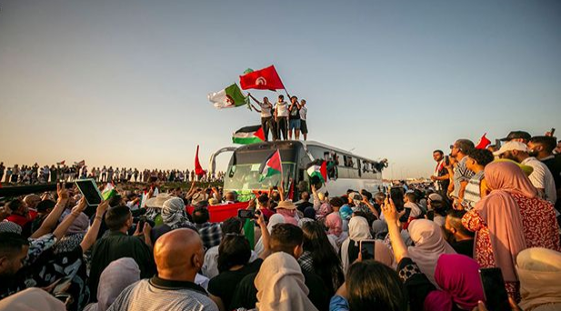مستجدات قافلة الصمود لكسر الحصار على غزة  