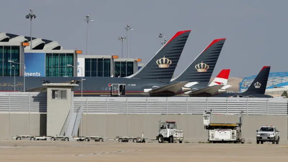 الأردن تغلق مجالها الجوي مؤقتًا