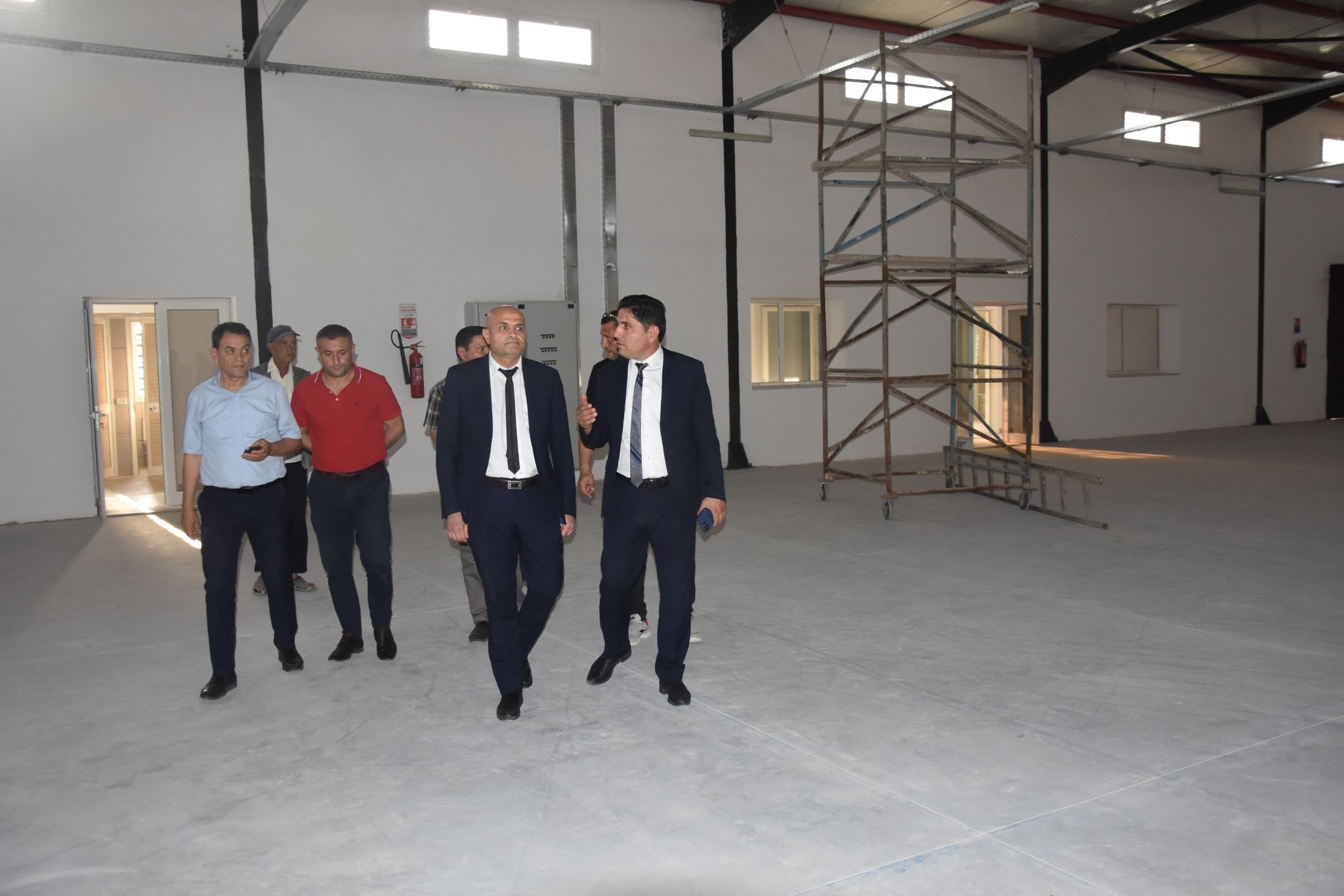 انتهاء اشغال الفضاء الصناعي بالمنطقة الصناعية طريق تونس الذي أنجز من طرف المجلس الجهوي بكلفة 1.3 م د 