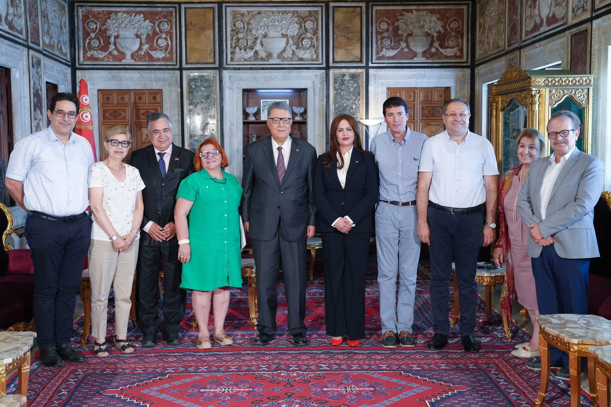 رئيس مجلس نواب الشعب يستقبل أعضاء المجلس الوطني لعمادة الأطباء