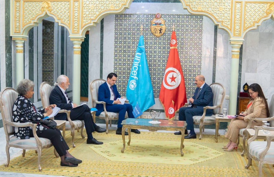 وزير الشؤون الخارجية يؤكد خلال استقباله وفدا من مجلس ادارة "اليونيسيف" مستوى الشراكة المتقدمة بين تونس والمنظمةوزير الشؤون الخارجية يؤكد خلال استقباله وفدا من مجلس ادارة "اليونيسيف" مستوى الشراكة المتقدمة بين تونس والمنظمة