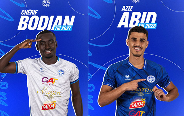 الاتحاد المنستيري ينتدب اللاعبين شريف بوديان وعزيز عبيد