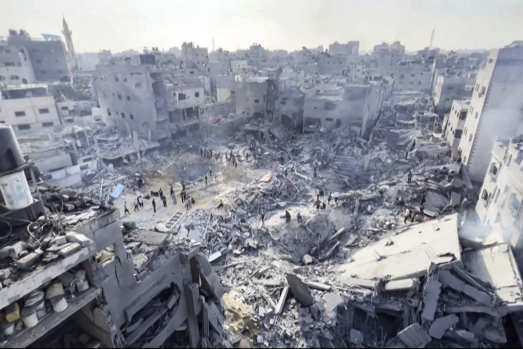 استشهاد تسعة فلسطينيين في قصف للاحتلال على وسط قطاع غزة
