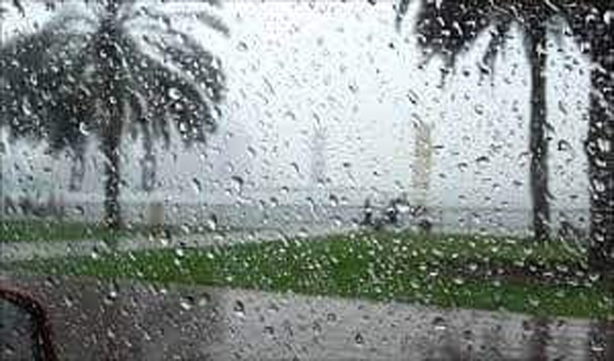كميات الأمطار خلال الـ24 ساعة الماضية