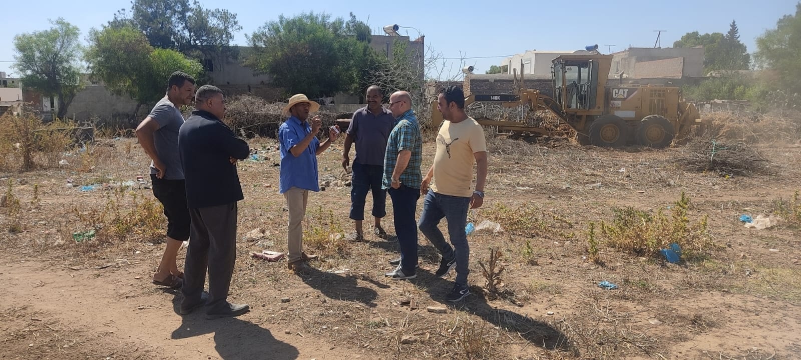 حملة النظافة تطلقها بلدية الزريبة بمنطقة بوعشير