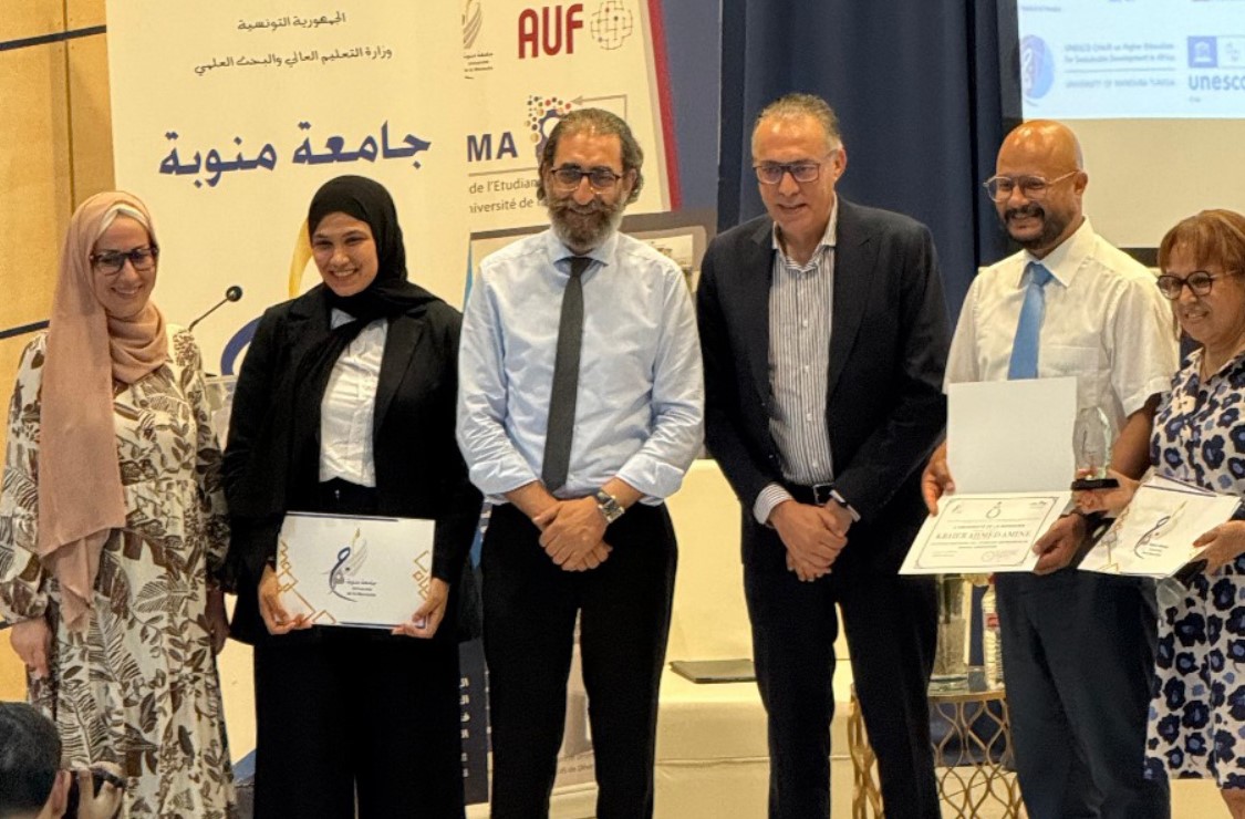 معهد الصحافة وعلوم الإخبار: الطالب أحمد أمين الكبير يحصل على صفة الطالب المتفوق على مستوى المشاريع المبتكرة