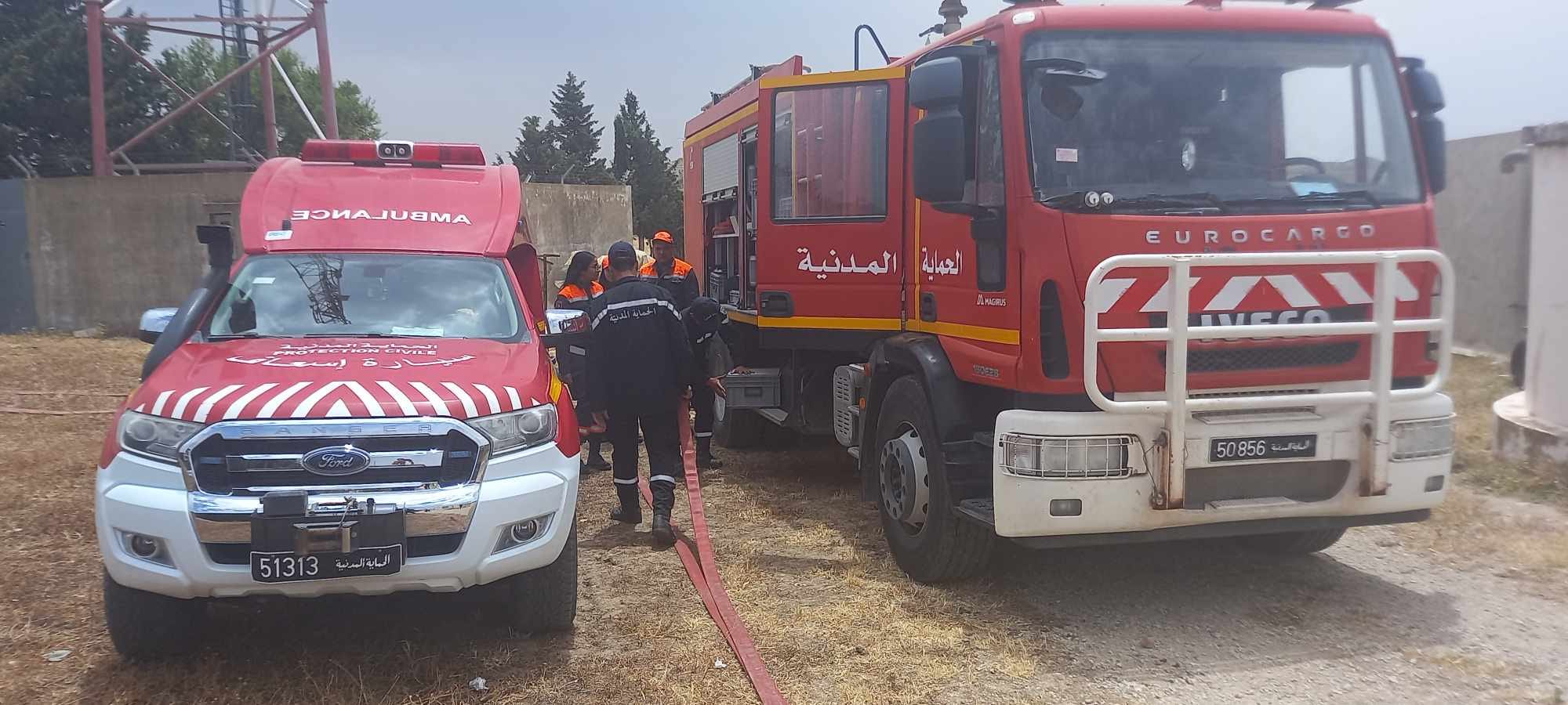 الحماية المدنية: اطفاء 134 حريقا خلال الأربع والعشرين ساعة الماضية