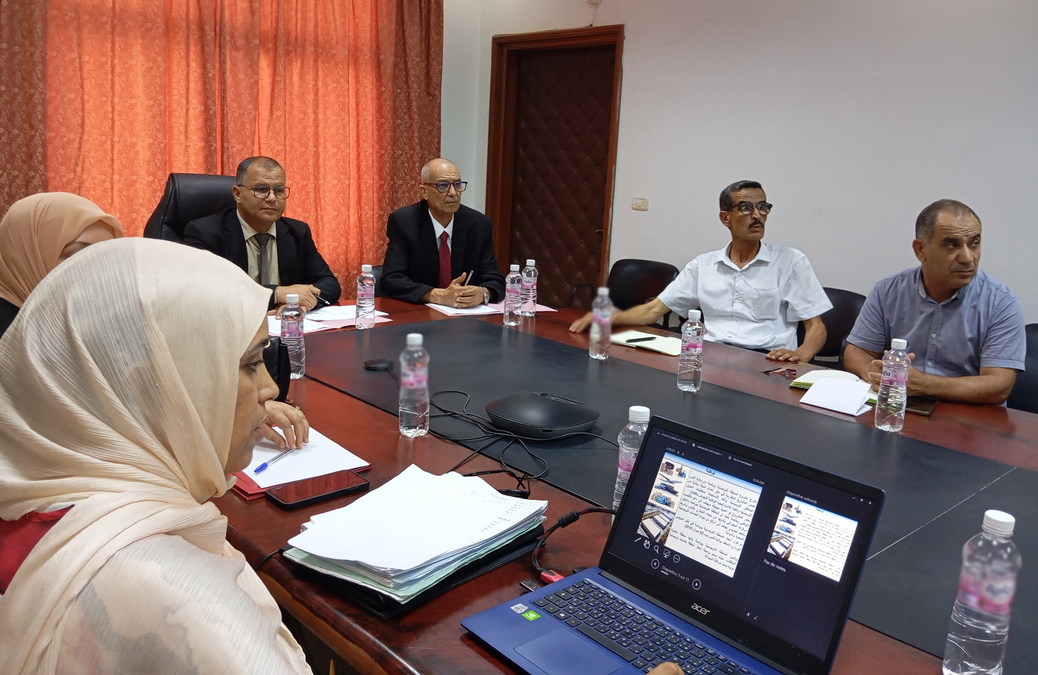 قابس : جلسة عمل لمتابعة مشروع المنطقة اللوجستية ببوشمة