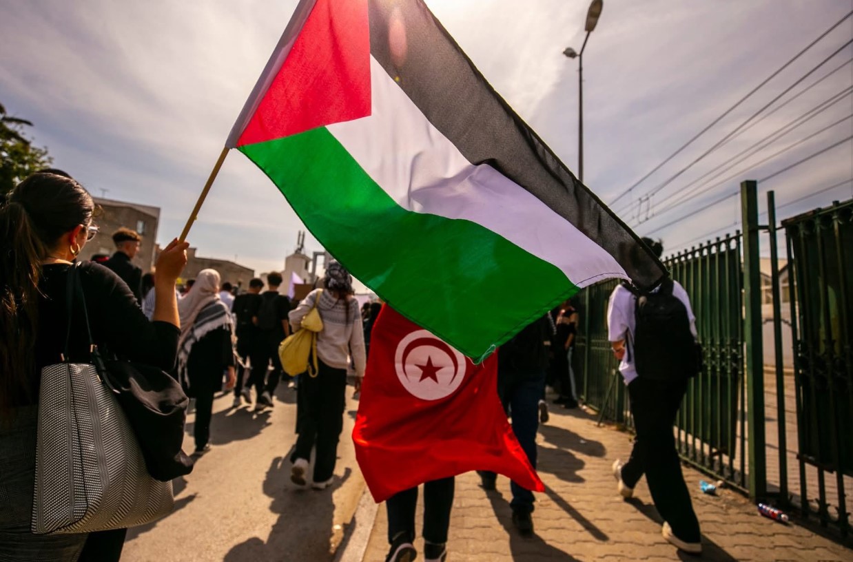 تنسيقية العمل المشترك من أجل فلسطين تُعلن عن المشاركة في التحضير لــ"أسطول الصمودِ المغاربيِّ لكسرِ الحصارِ عن غــ..ــ..زَّة’’ عبر البحر