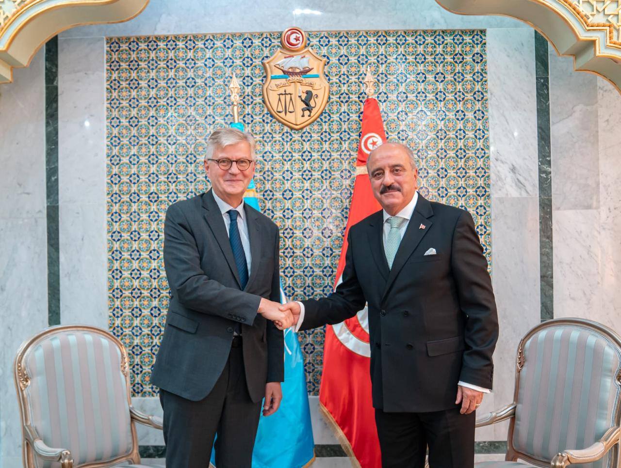 وزير الخارجية يلتقي وكيل الأمين العام لمنظمة الأمم المتحدة المُكلّف بعمليّات السّلام